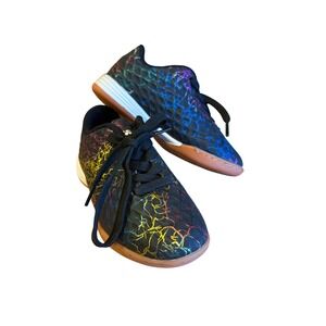 NWOT Vizari Zodiac Junior Indoor Soccer Shoe Colorful Abstract Design Size 8